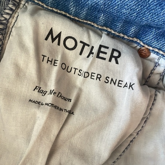 MOTHER Blue Flared Jeans - Picture 6 of 11